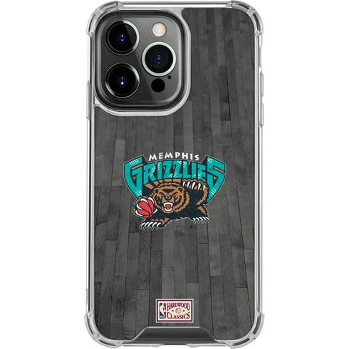 NBA Memphis Grizzlies Hardwood Classics iPhone 16 Pro Clear Case